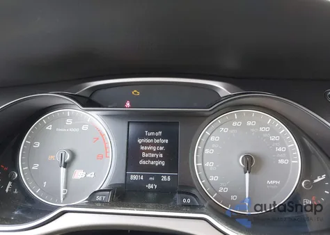 2014 Audi S4 3.0T Premium Plus из США, поврежденный, VIN WAUMGAFL2EA023055